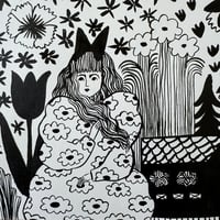 Image 3 of ORIGINAL INK PAINTING - SCANDINAVIAN DREAM
