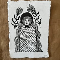 Image 2 of ORIGINAL INK PAINTING - SIREN