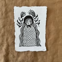 Image 1 of ORIGINAL INK PAINTING - SIREN