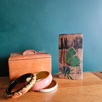 Image 2 of Scottish Stave Art Green Hairstreak and Sea Holly