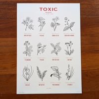 Image 1 of A3 Poster TOXIC