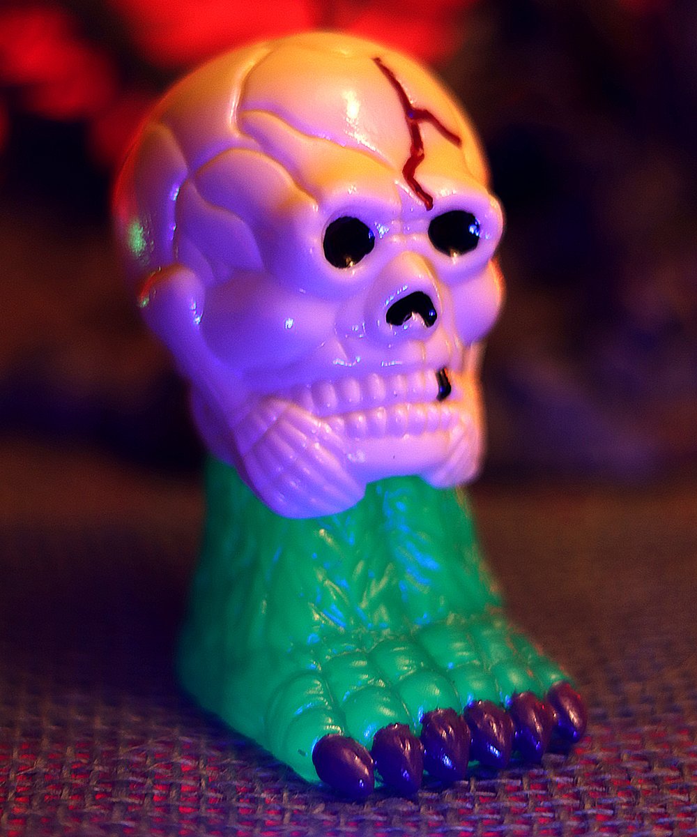 Image of Skullfoot White/Green PREORDER