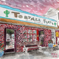 Tortilla Flats Painting