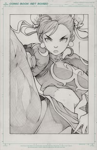 MS. LI PENCIL ART SIGNED