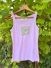 Image 1 of Dragonfly Tank Top in Baby Pink S