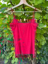 Snail Tank Top in Red L