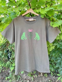 Image 1 of Meet Me By The Lake T-Shirt in Khaki XL