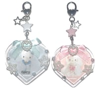 Image 2 of Kitty & Daniel Wedding Keychains 