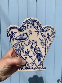 Image 1 of Romantic vase bird meeting