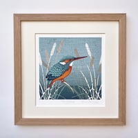 Image 4 of KINGFISHER  ART PRINT