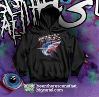 ARSONISTS GET ALL THE GIRLS - DAZED SHARK HOODIE