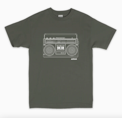 Acrylick Boombox Tshirt