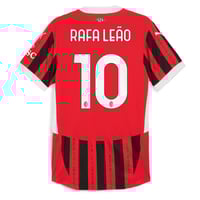 Image 2 of AC Milan Home 2024/25 Rafa Leao 10 Authentic Player Shirt