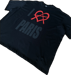 Image of I LOVE PARIS TFG T-SHIRT BLACK