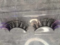 purp lashes 