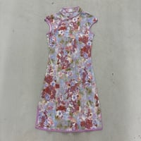 Image 1 of mandarin collar dress