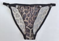 Image 4 of The LILITH knickers in leopard mesh