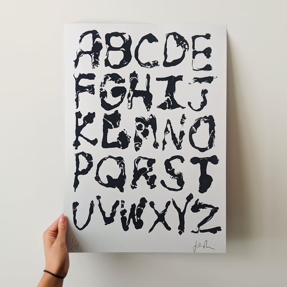 WINK TYPE Screen Print LTD ED of 10