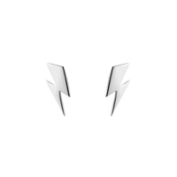 Image 3 of Bowie Flash Stud Earrings Gold/Silver