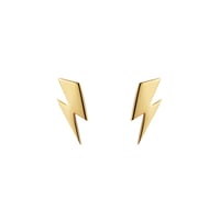 Image 1 of Bowie Flash Stud Earrings Gold/Silver