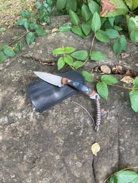 Image 1 of Fixed blade EDC with lanyard 