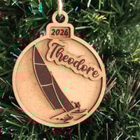 Image 3 of Customizable Hobby Specific Ornaments - Water Sports Edition