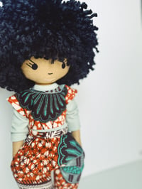 Image 2 of Mika Handmade Linen Doll (PREORDER ITEM-SHIP DATE ON OR BEFORE DECEMBER 9, 2024)