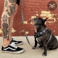 Image 2 of Traditional Tattoo Dog Leash