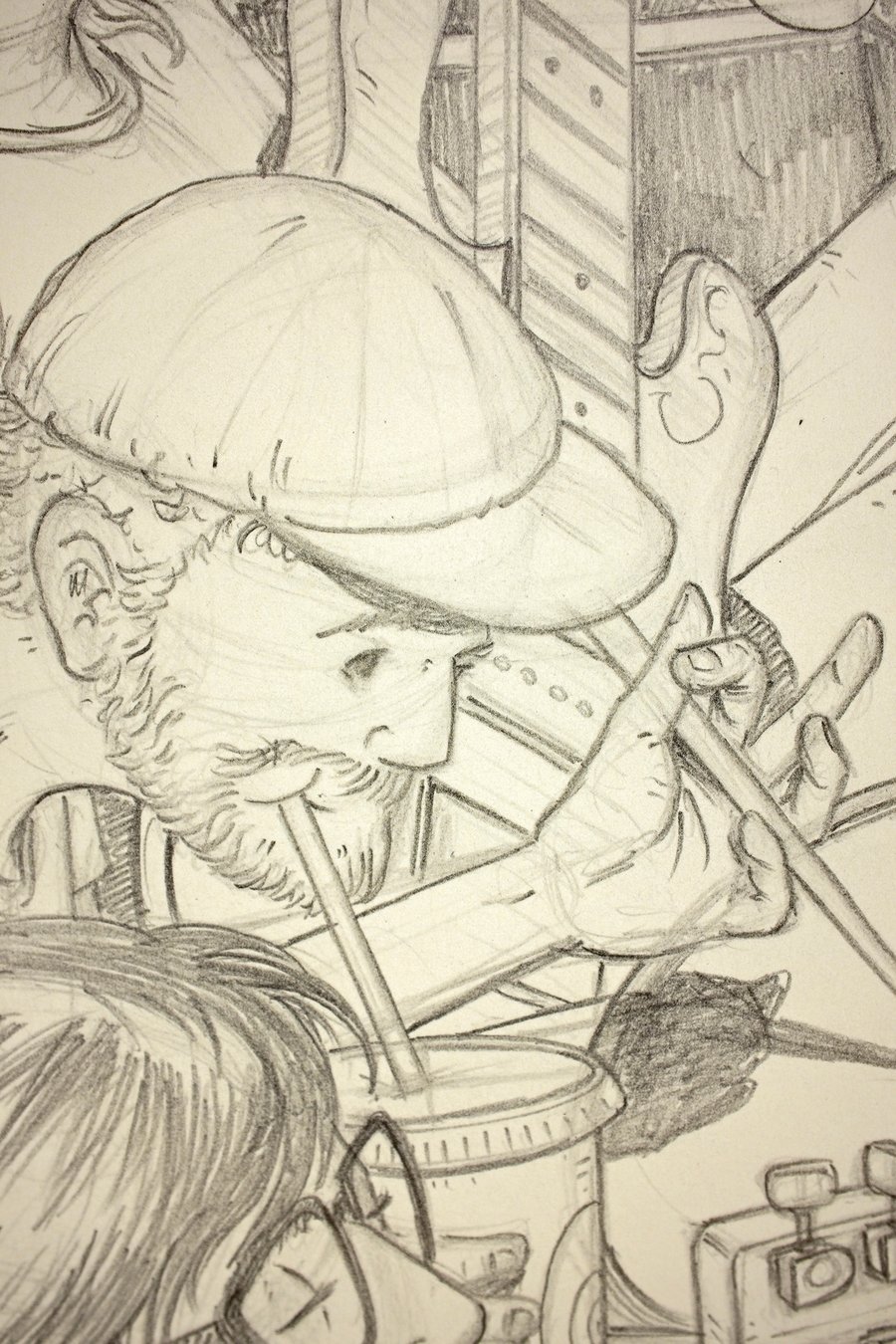 Image of Original Pencil Drawing - Goose SPAC '24