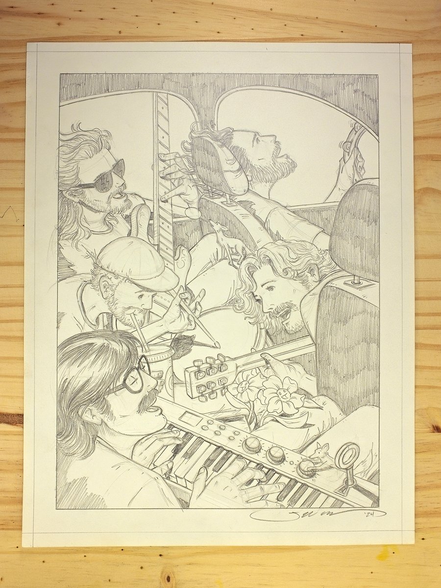 Image of Original Pencil Drawing - Goose SPAC '24