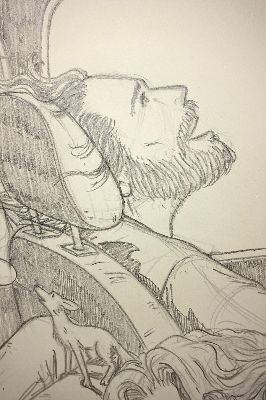 Image of Original Pencil Drawing - Goose SPAC '24