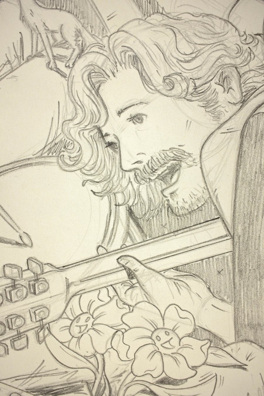 Image of Original Pencil Drawing - Goose SPAC '24