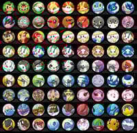 Image 2 of Kalos/Gen 6 Pinback Buttons