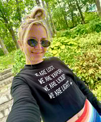 Image 2 of We Are Light Crop Sweatshirt