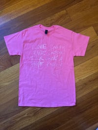 Image 2 of Real Subtle Shirt with ‘Energies’ in light pink (large)