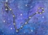 Star Signs: Astrological Constellations with Watercolor & Gold Leaf- Saturday, November 16, 1-4pm