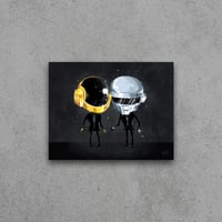 Daft Punk Postcard