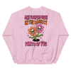 May flowers grow in the darkest parts of you Crewneck Sweatshirt 