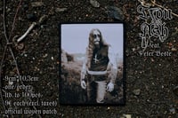 Image 1 of Peter Beste - Gaahl picture official woven Patch