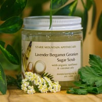 Lavender, Bergamot & Geranium Sugar Scrub