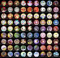 Image 2 of Shiny Kalos/Gen 6 Pinback Buttons