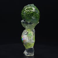 Image 8 of Green Metallic Brain and Eyeball Belly Glow in the Dark Anatomy 3 in Double Cast Kilos Kewtie Figure