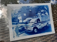 Image 2 of "The Emergency" Cyanotype Print