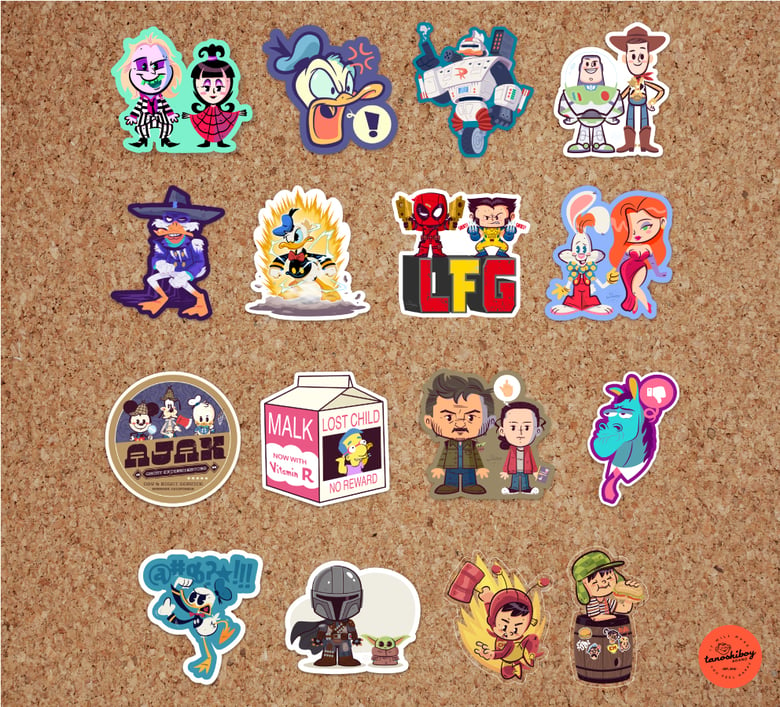 Image of Stickers Stickers Stickers! (Various) 