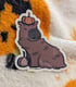 (Fall Exclusive!!) Capybara with Pumpkins Sticker Image 2