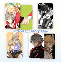 Pixie dust glitter photocards [PRE-ORDER]