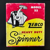 Image 1 of Zebco Model 55 Heavy Duty Spinner Reel, late 50s