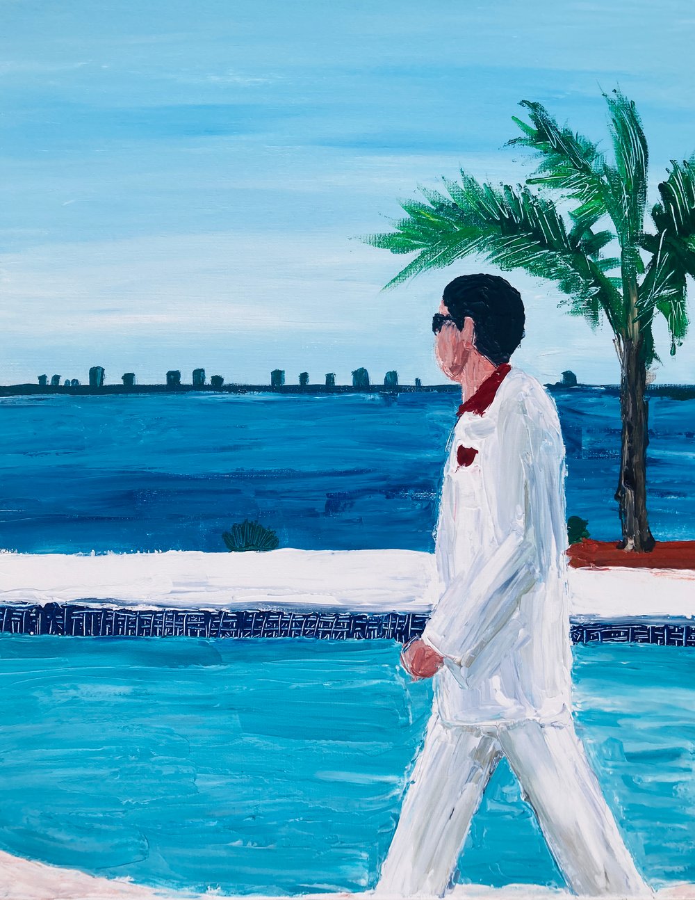 Image of Tony Montana original painting 