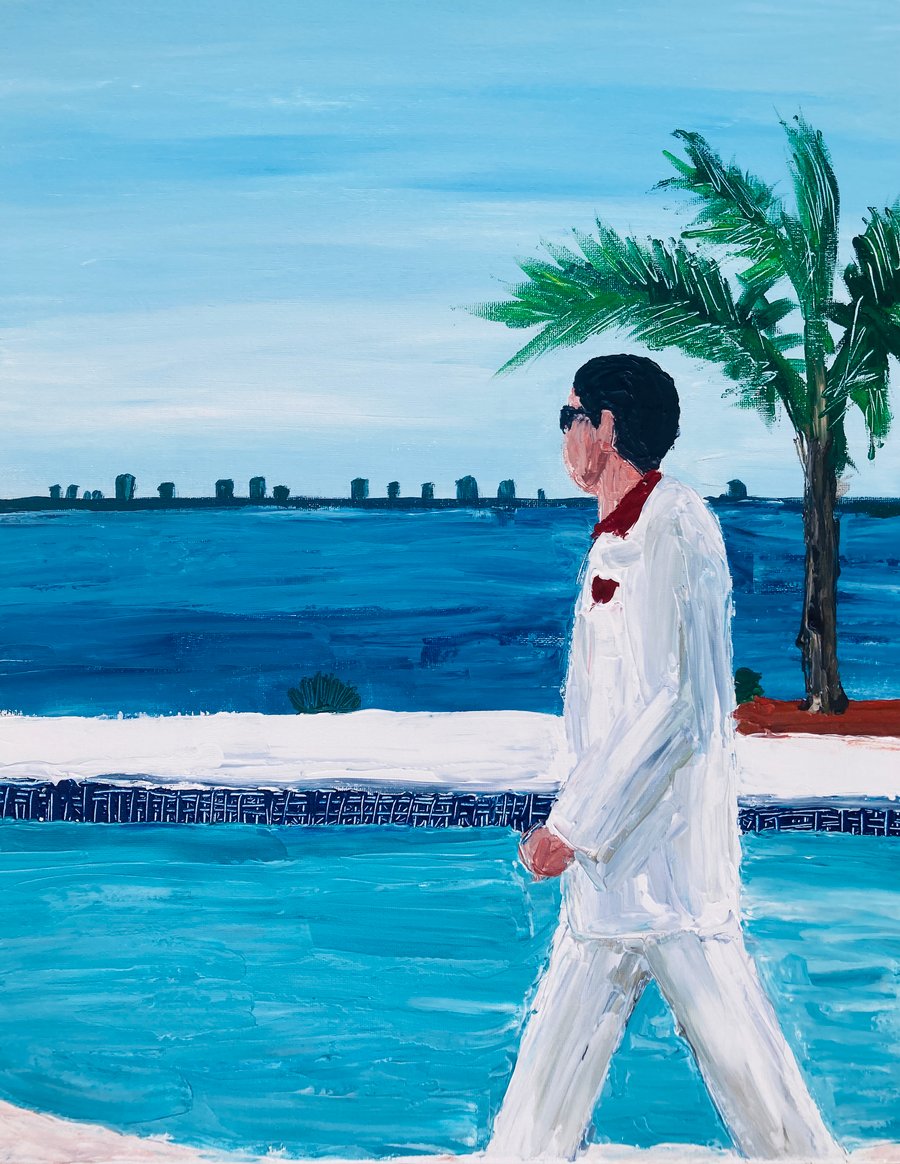 Image of Tony Montana original painting 