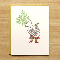 Image 1 of Tuba Note Card